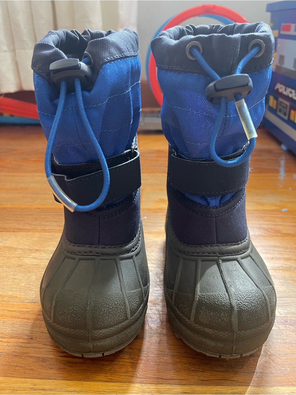 Columbia Kids Navy and Blue Insulated Snow Boots